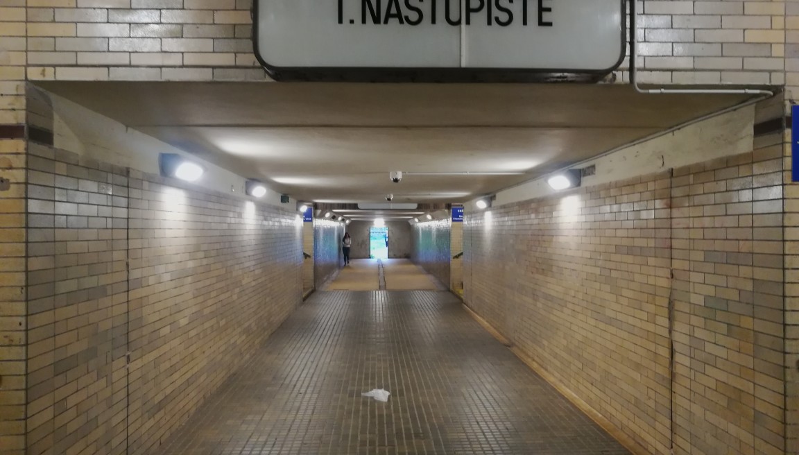 Osvětlení podchodu Žst. Bílina