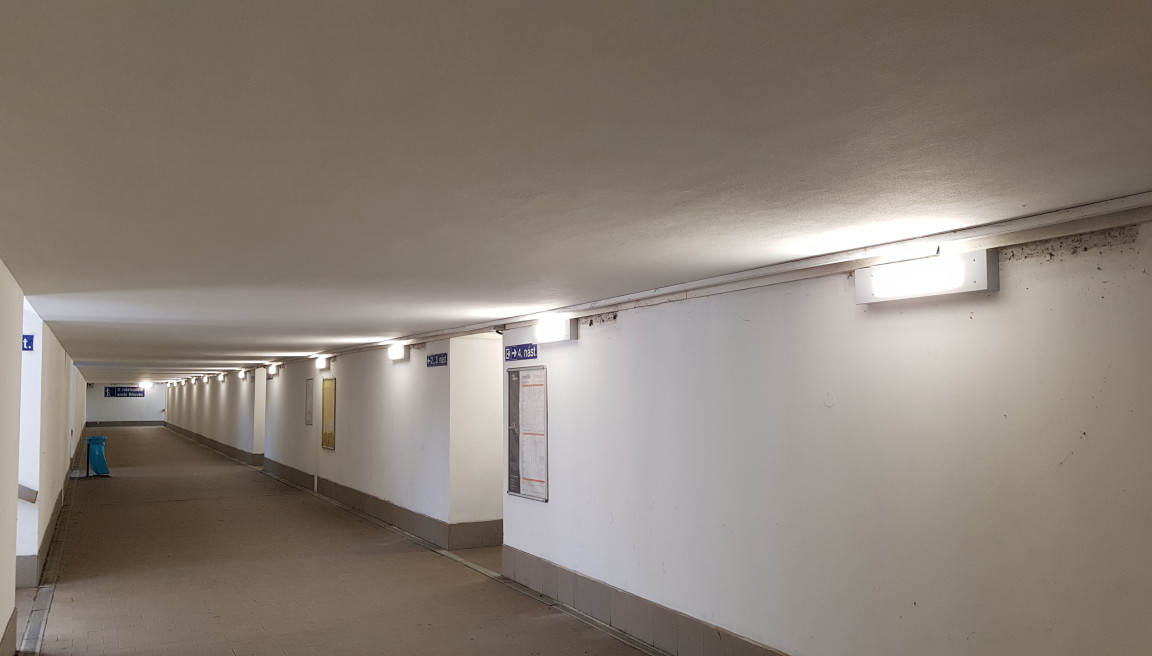 SŽDC Studénka - podchod